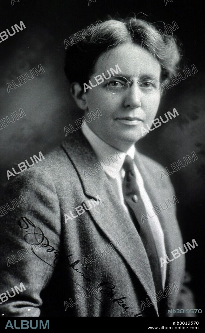 Sara Josephine Baker (1873-1945) was an American physician notable for contributions to public health in New York City. She founded the Bureau of Child Hygiene. Her revolutionary methods of teaching hygiene, providing nutrition, and prenatal care reduced infant mortality. Going door-to-door with a team of 30 nurses, Dr. Baker taught basic hygiene, nutrition, ventilation. She established free milk stations, devised a simple baby formula, created training for older children who had to care for younger when the mother went to work to earn food for the family, invented the system of making baby clothes all open down the front. Under her guidance the infant mortality rate of 1,500 per week dropped to 300 and soon New York could claim the lowest infant mortality rate in the world. She retired in 1923 after all 48 states had copied her methods. She was a member of the delegation that visited Woodrow Wilson in the White House to receive his official endorsement of the Nineteenth Amendment.