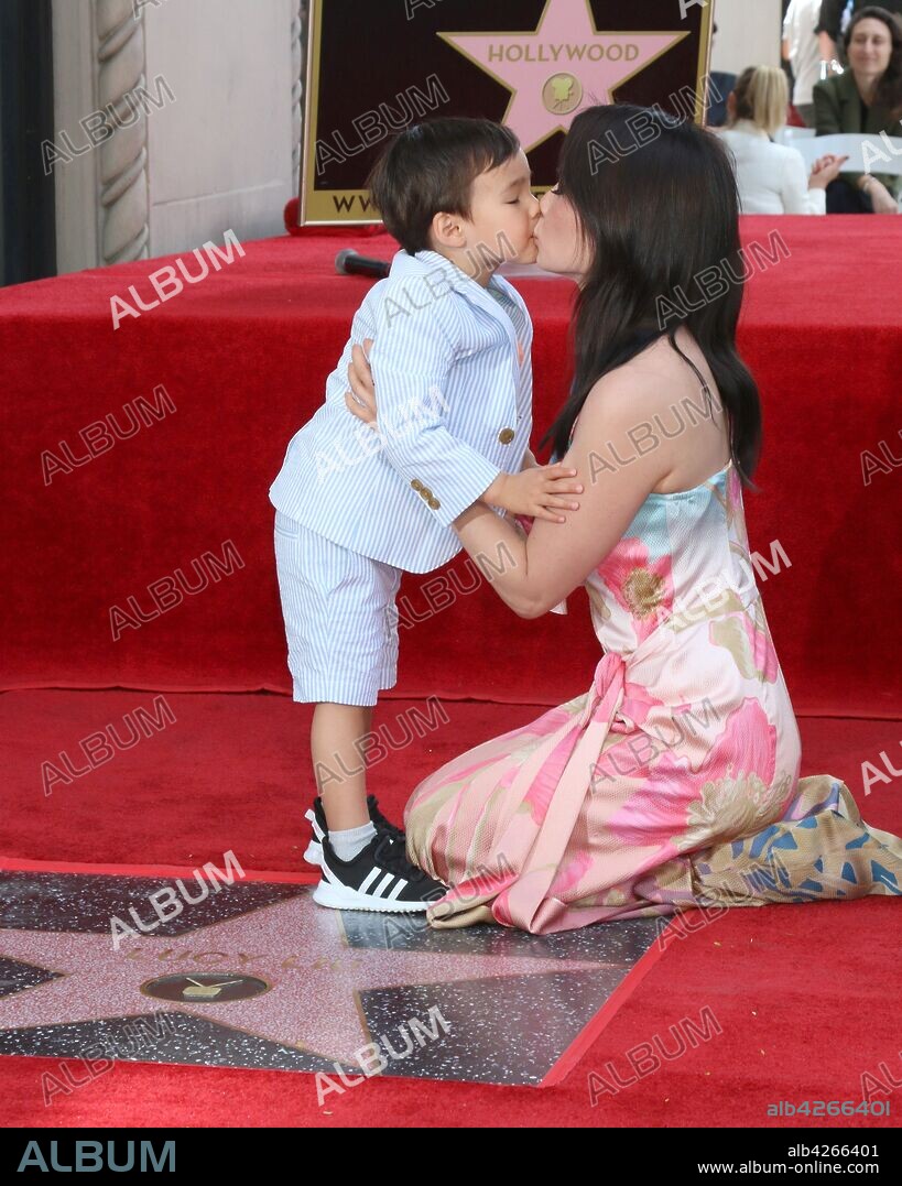 May 1, 2019 - Los Angeles, CA, USA - LOS ANGELES - MAY 1: Lucy Liu, son Rockwell Lloyd Liu at the Lucy Liu Star Ceremony on the Hollywood Walk of Fame on May 1, 2019 in Los Angeles, CA. 01/05/2019