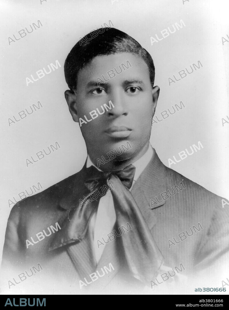 Garrett Augustus Morgan, Sr. (March 4, 1877 - July 27, 1963) was an African-American inventor and community leader. He first experimented with a liquid that gave sewing machine needles a high polish and prevented the needle from scorching fabric as it sewed. In 1905, he accidentally discovered that the liquid could also straighten hair. He made the liquid into a cream and launched the G. A. Morgan Hair Refining Company to market it. He is renowned for a heroic rescue in 1916 in which he and three others used the safety hood device he had developed to save workers trapped within a water intake tunnel, 50 feet beneath Lake Erie. The Morgan traffic signal was a T-shaped pole unit that featured three positions: Stop, Go and an all-directional stop position. This third position halted traffic in all directions to allow pedestrians to cross streets more safely. His .S patent granted on November 20, 1923. He was a member of the Prince Hall Freemason fraternal organization, a predominantly black Freemason group. He was a member of the NAACP and donated money to Negro colleges. He developed glaucoma in 1943, and was functionally blind and in poor health in his later life. He died in 1963 at the age of 86.