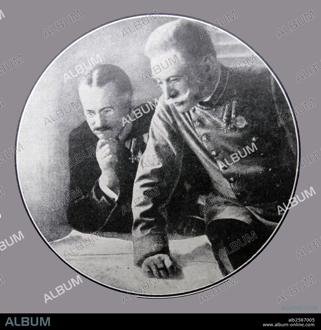 General Franz Conrad Graf von Hötzendorf (1852 – 1925) sometimes spelt Hoetzendorf.  Austrian officer and Chief of the General Staff of Austria-Hungary at the beginning of World War One.