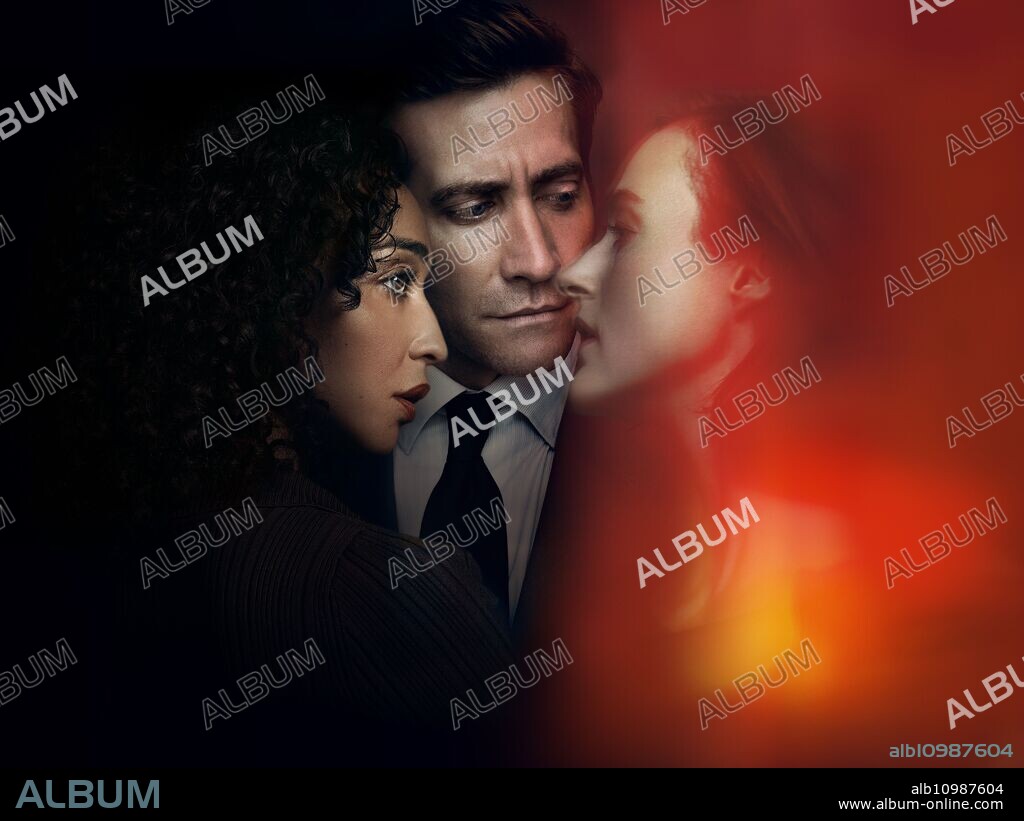 JAKE GYLLENHAAL, RUTH NEGGA y Renate Reinsve en PRESUNTO INOCENTE, 2024 (PRESUMED INNOCENT), dirigida por DAVID E. KELLEY. Copyright Apple Studios/Bad Robot/David E. Kelley Productions.
