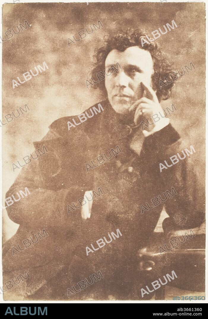 ROBERT ADAMSON und DAVID OCTAVIUS HILL. Sir John Robert Steell. Artist: David Octavius Hill (British, Perth, Scotland 1802-1870 Edinburgh, Scotland); Robert  Adamson (British, St. Andrews, Scotland 1821-1848 St. Andrews, Scotland). Photography Studio: Hill and Adamson (British, active 1843-1848). Date: 1843-47.