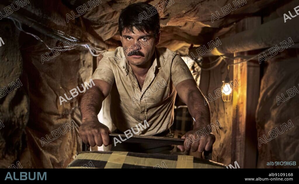 MARCO DE LA O in EL CHAPO, 2017, unter der Regie von ERNESTO CONTRERAS. Copyright Univision Story House Entertainment.