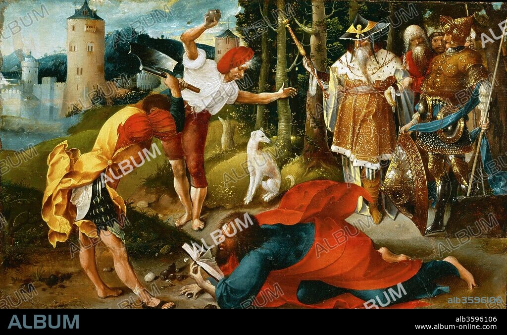 JAN DE BEER. The Martyrdom of Saint Matthias.