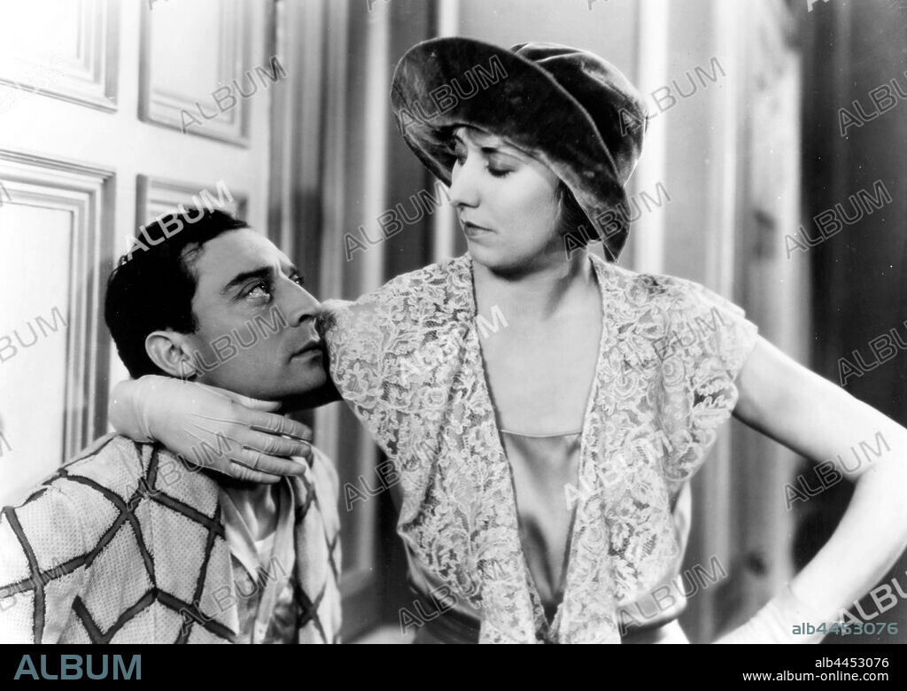 BUSTER KEATON and CHARLOTTE GREENWOOD in PARLOR, BEDROOM & BATH, 1931, directed by EDWARD SEDGWICK. Copyright M.G.M.