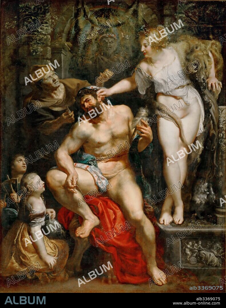 PIETER PAUL RUBENS. Hercules and Omphale.
