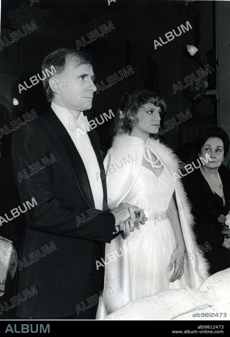 26 octubre 1982. Boda de Teddy Bautista con Paloma Siles.