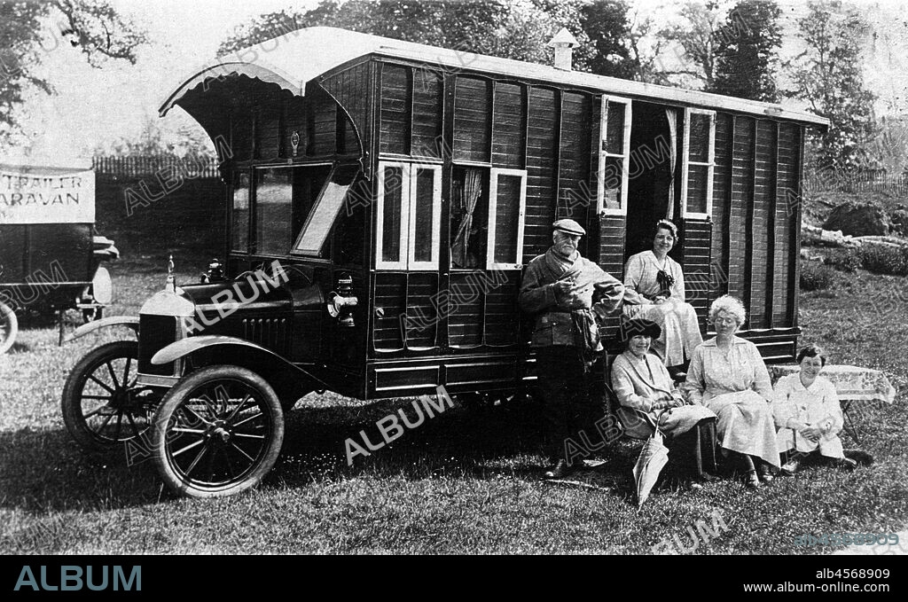 1920 Morris Oxford camper van conversion by Hutchings.