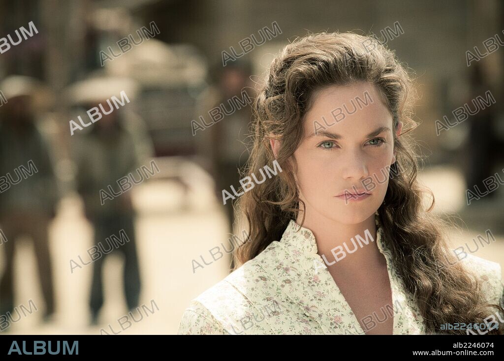 RUTH WILSON in THE LONE RANGER, 2013, directed by GORE VERBINSKI. Copyright JERRY BRUCKHEIMER FILMS.