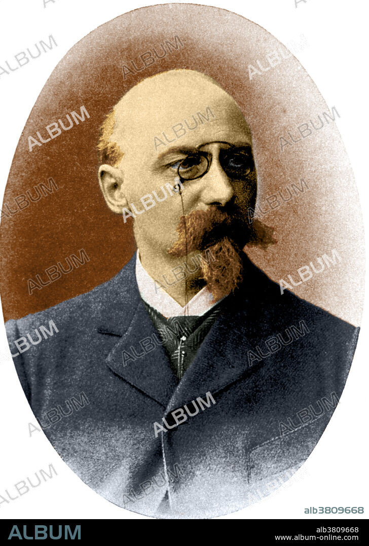 Walther Flemming (1843-1905) was a German biologist and a founder of cytogenetics. His discovery of mitosis and chromosomes is considered one of the 100 most important scientific discoveries of all times, and one of the 10 most important discoveries in cell biology. His investigations of mitosis were published in 1882 in the seminal book, Zellsubstanz, Kern und Zelltheilung (Cell substance, nucleus and cell division).