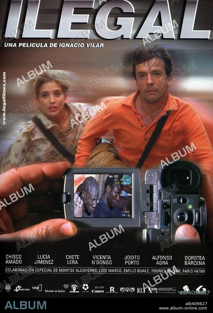 Poster of ILEGAL, 2003, directed by IGNACIO VILAR. Copyright VIA LACTEA FILMES/PRODUCTORA FARO-LEREZ/TVG.