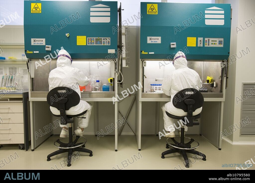 Research on mad cow disease and avian flu, Laboratory of Bio-Safety Level P3, Departamento de Producción y Sanidad Animal, Neiker Tecnalia, Instituto de Investigación y Desarrollo Agrario, Ganadero, Forestal y del Medio Natural, Euskadi, Spain.