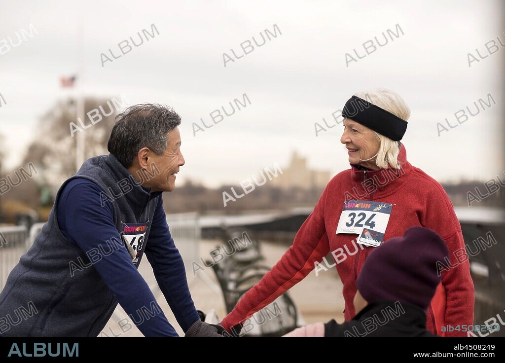 JAMES SAITO and JANE ALEXANDER in MODERN LOVE, 2019, directed by EMMY ROSSUM, JOHN CARNEY and SHARON HORGAN. Copyright AMAZON STUDIOS.