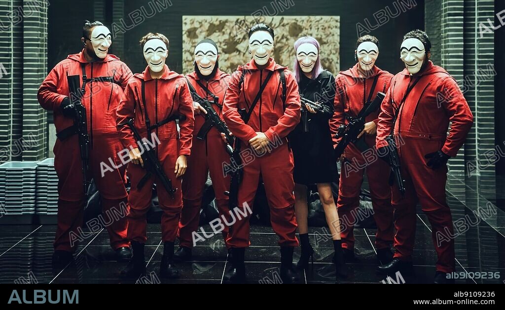 MONEY HEIST: KOREA-JOINT ECONOMIC AREA, 2022, directed by KIM HONG-SUN. Copyright BH Entertainment Co. Ltd.