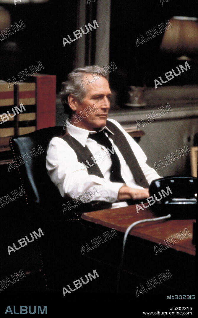 PAUL NEWMAN en VEREDICTO FINAL, 1982 (THE VERDICT), dirigida por SIDNEY LUMET. Copyright 20TH CENTURY FOX.