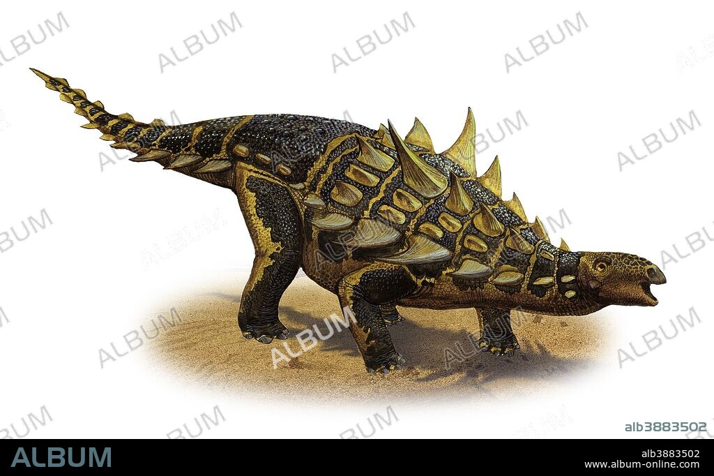 Gastonia burgei, a prehistoric era dinosaur from the Early Cretaceous period.