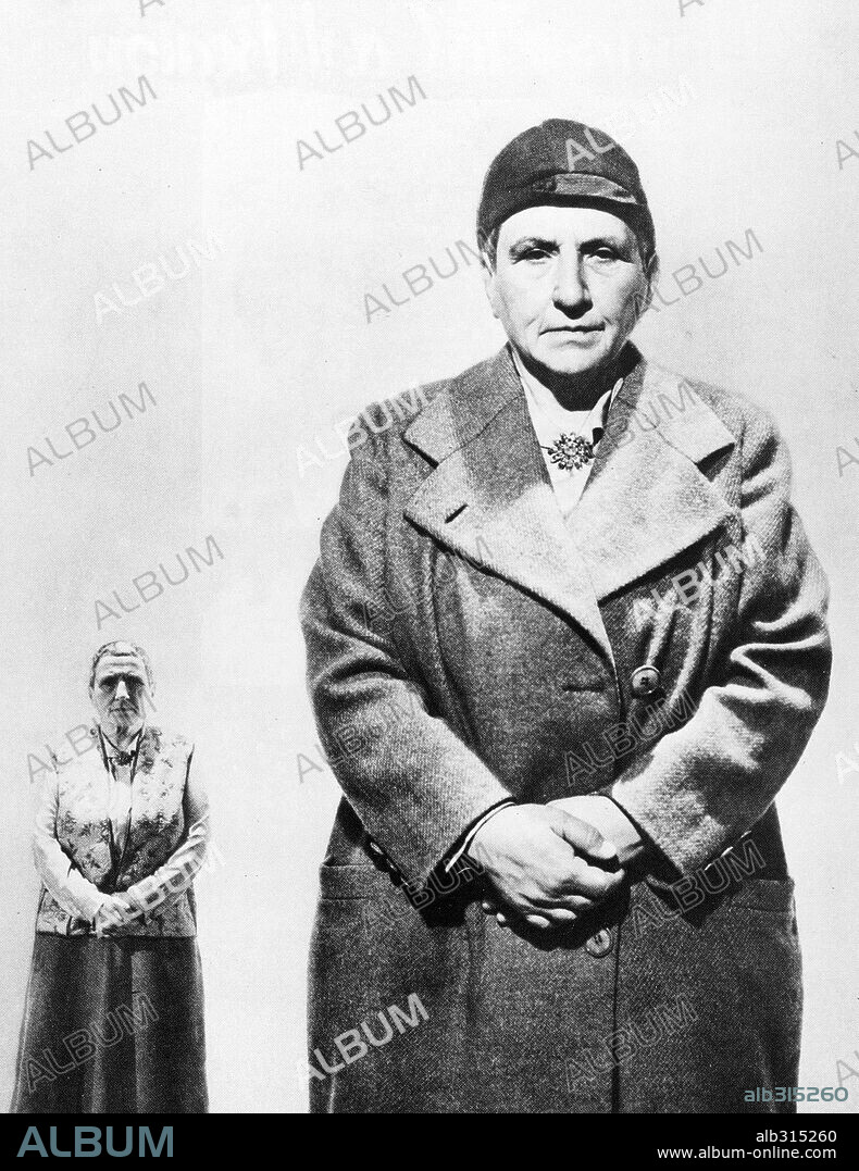 American writer Gertrude Stein.