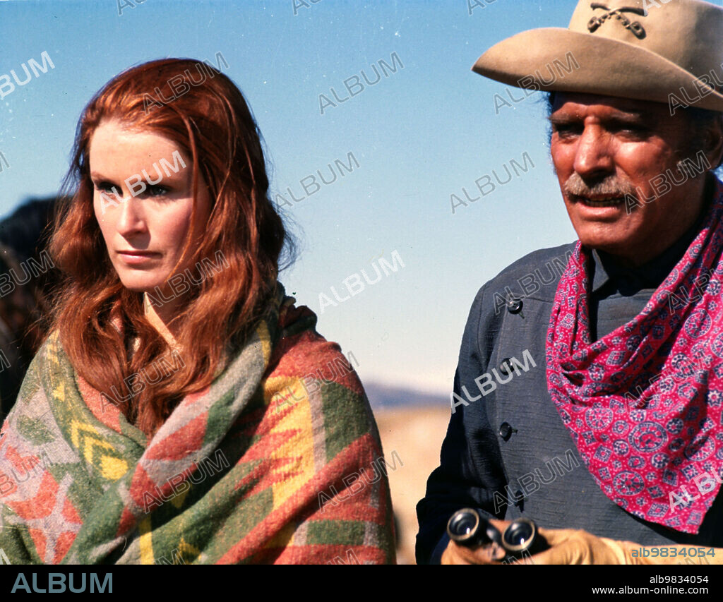 BURT LANCASTER und SUSAN CLARK in VALDEZ IS COMING, 1971, unter der Regie von EDWIN SHERIN. Copyright UNITED ARTISTS.