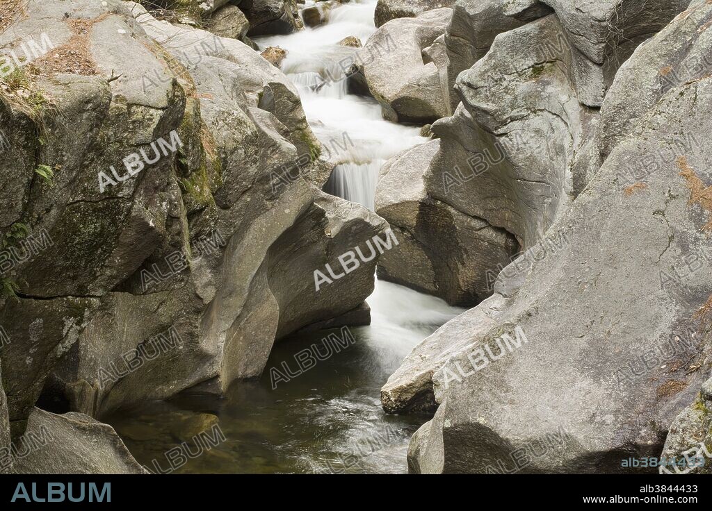 River Eroding Granite