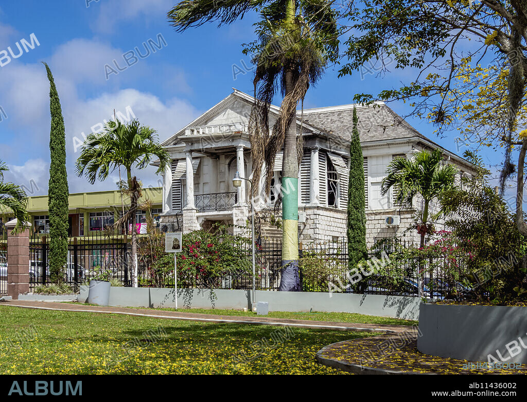 Manchester Parish Court, Mandeville, Manchester Parish, Jamaica, West Indies, Caribbean, Central America.