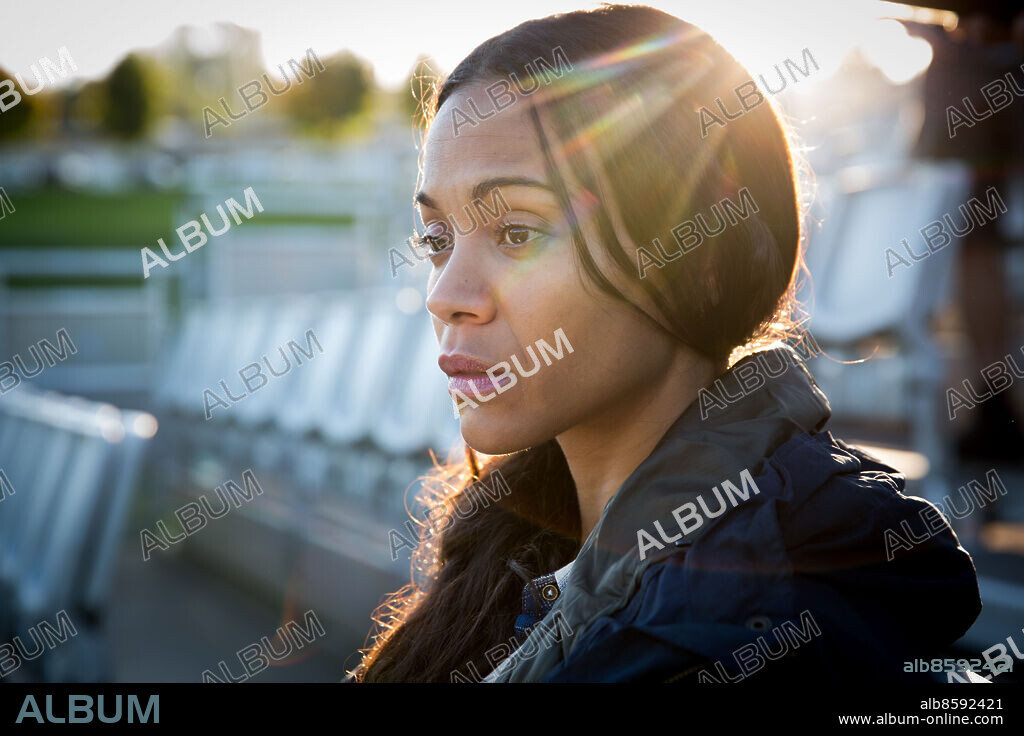 ZOE SALDANA en I KILL GIANTS, 2017, dirigida por ANDERS WALTER. Copyright TREEHOUSE PICTURES.