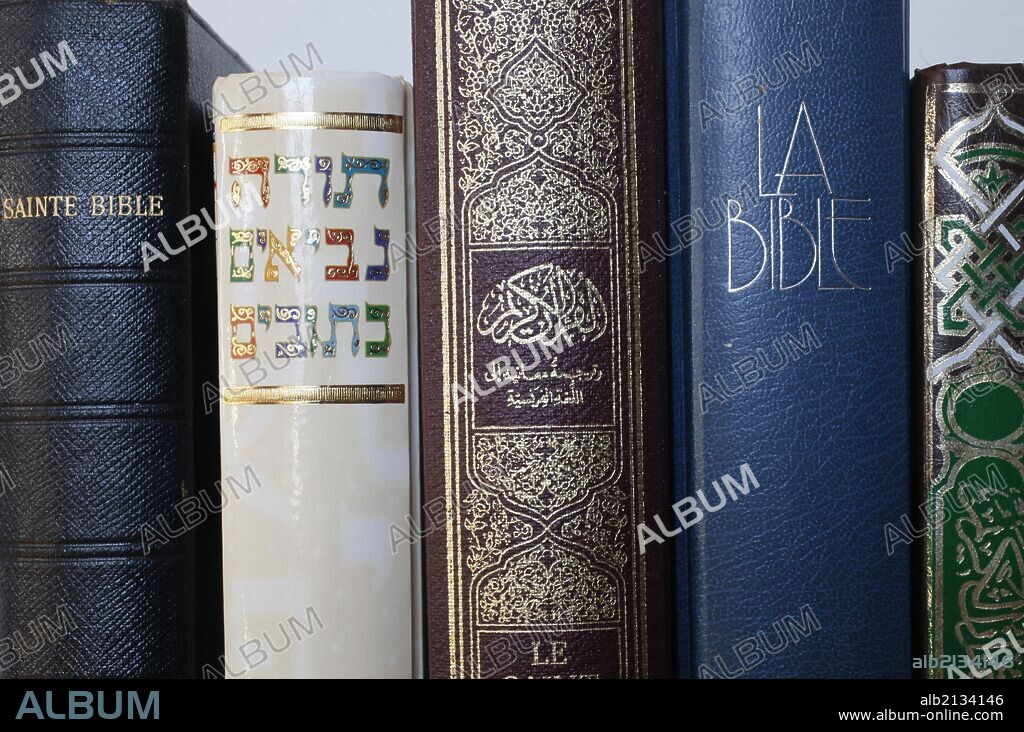 Torah, Bible & Coran.