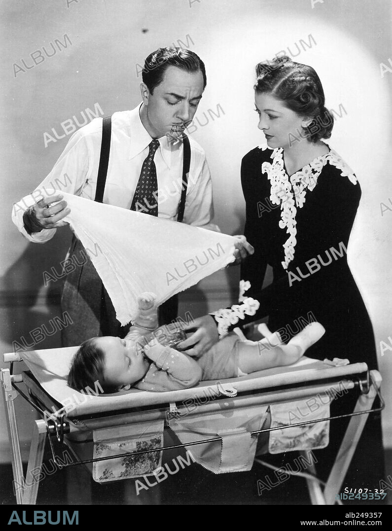 MYRNA LOY und WILLIAM POWELL in ANOTHER THIN MAN, 1939, unter der Regie von W. S. VAN DYKE. Copyright M.G.M.