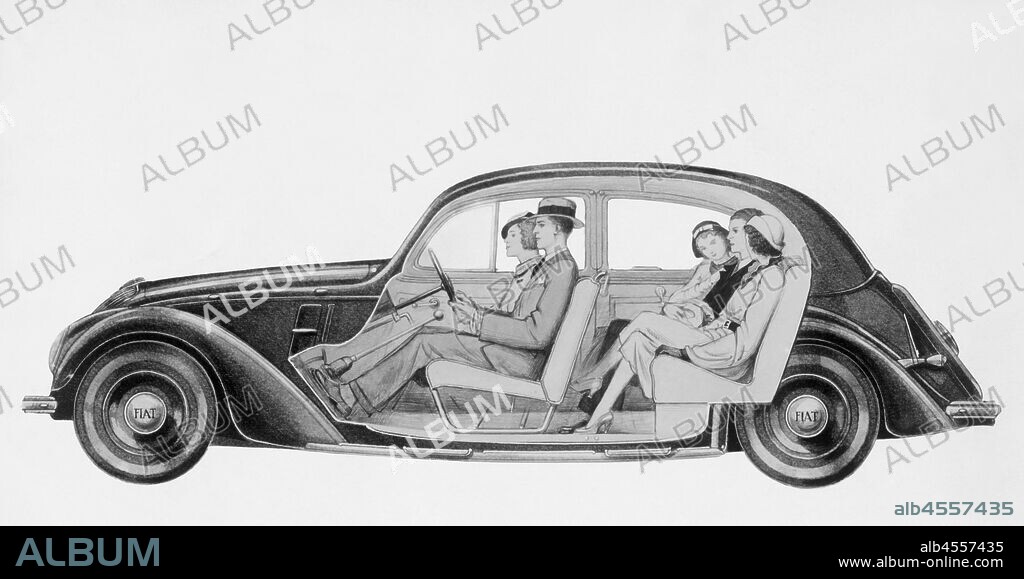 Fiat 1500. 1930-1940.