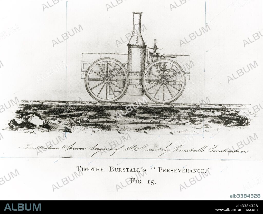 Timothy Burstall's Perseverance locomotive.