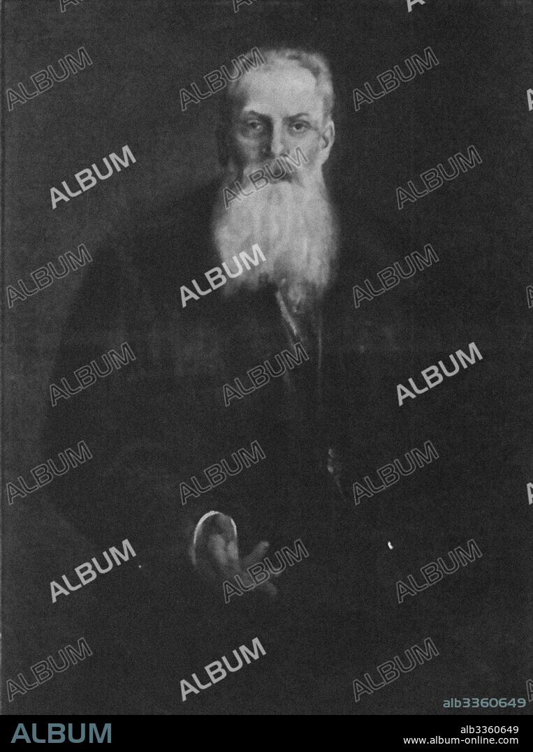 ANONYMOUS. Adolf Fyodorovich Marks (1838-1904) After F. Lenbach.