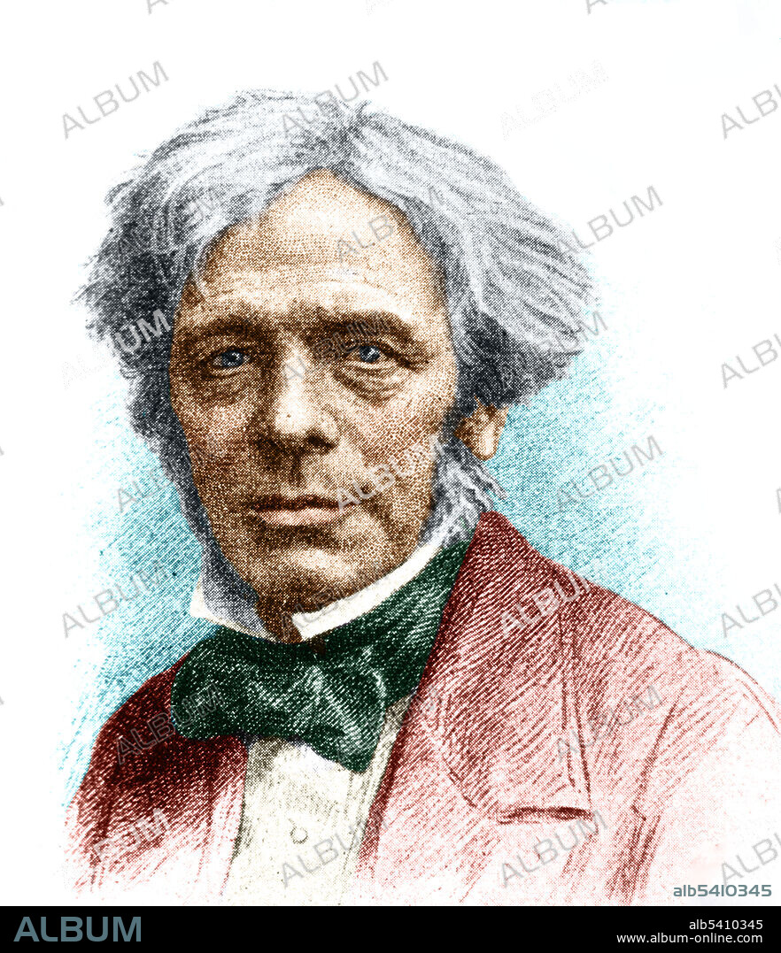 Michael Faraday (September 22, 1791 - August 25, 1867) was an English chemist and physicist who contributed to the fields of electromagnetism and electrochemistry.Faraday experimented with electricity and magnetism, proposing that magnetism was a circular force. He is also known for discovering magnetic optical rotation, electromagnetic induction, inventing the dynamo, perfecting the Bunsen burner, and formulating the second law of electrolysis. Author of "Chemical Manipulation", Faraday was self-trained and contributed to the fields of electromagnetism and electrochemistry after an apprenticeship in Sir Humphrey Davy's lab. The farad (F) is named after him. As a chemist, Faraday discovered benzene, investigated the clathrate hydrate of chlorine, invented an early form of the Bunsen burner and the system of oxidation numbers, and popularized terminology such as anode, cathode, electrode, and ion. He died in 1867 at the age of 75. He had previously turned down burial in Westminster Abbey, but he has a memorial plaque there, near Isaac Newton's tomb.