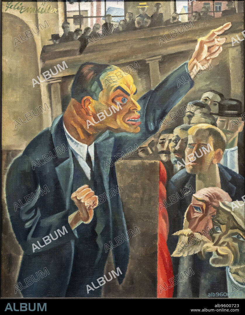 CONRAD FELIXMUELLER. The Specker nº. Otto Ruhle Conrad Felixmuller, 1920, , Berlin, Federal Republic of Germany.