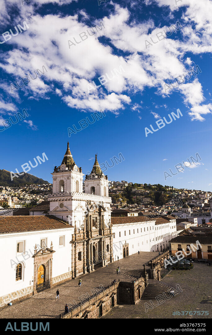 City of Quito, the Historic Centre of Quito Old Town, UNESCO World Heritage Site, Pichincha Province, Ecuador, South America.