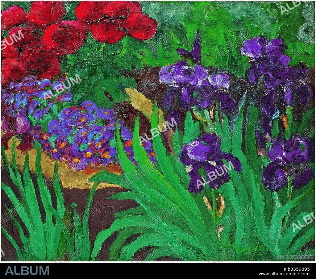 EMIL NOLDE. Flower Garden.
