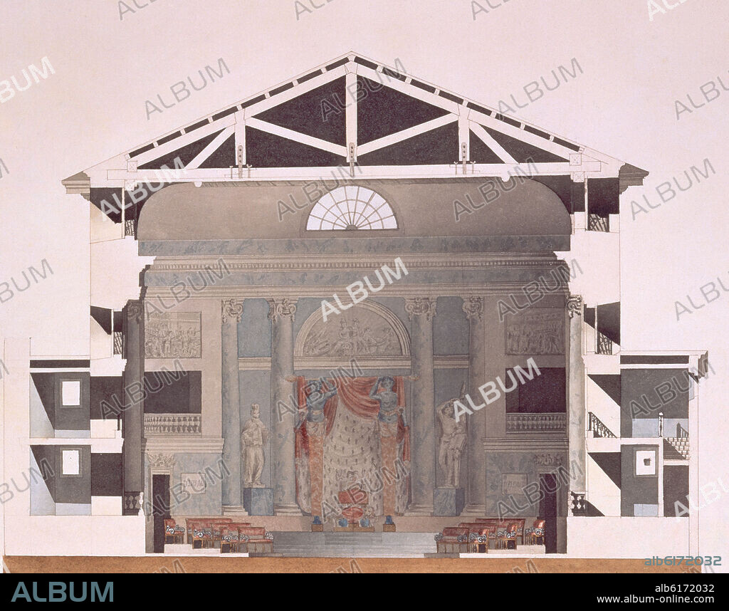 ISIDRO GONZÁLEZ VELÁZQUEZ. TESTERO DEL SALON DE CORTES - SIGLO XIX.