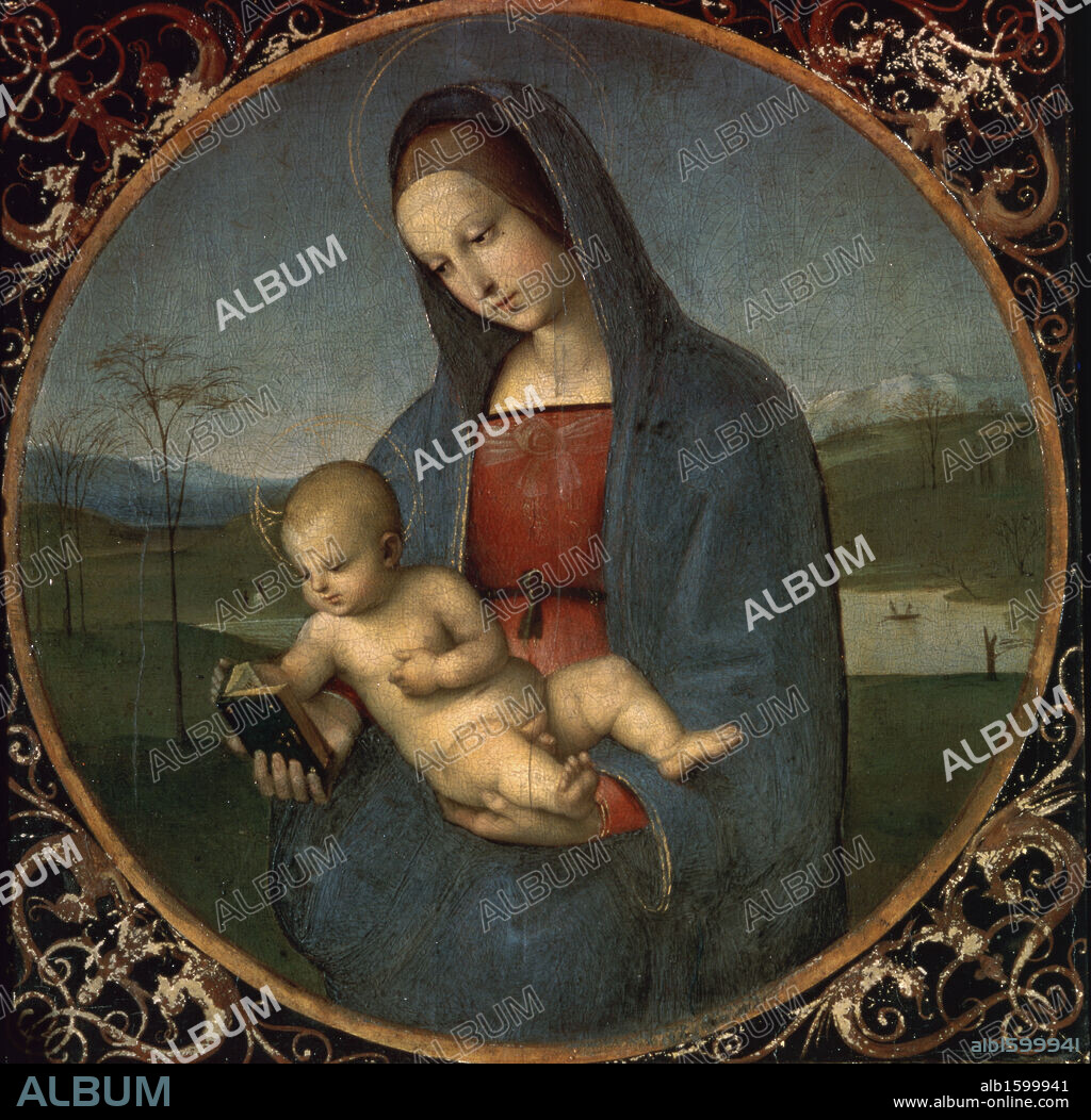 Madonna and Child (Conestabile Madonna)   1504   Raphael (1483-1520/Italian)   Hermitage Museum, St. Petersburg.