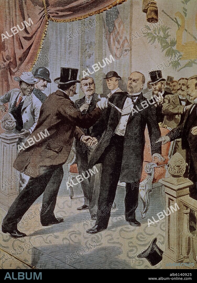 ASESINATO DE W.MACKINLEY PRESIDENTE DE EEUU DE 1897 AL 1901.