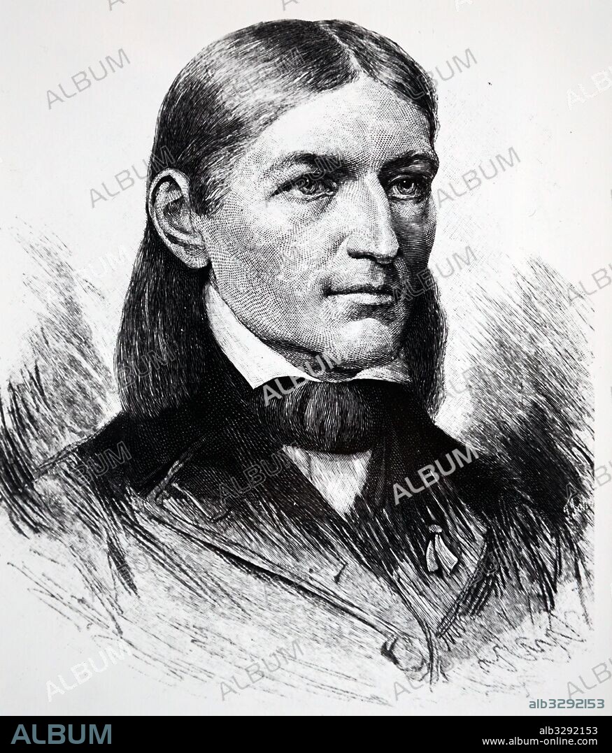 Friedrick Wilhelm Froebel, 1782-1852, German founder of the Kindergarten movement.