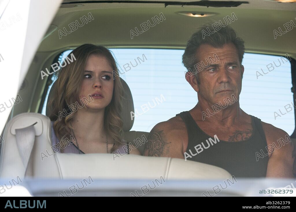 ERIN MORIARTY et MEL GIBSON dans BLOOD FATHER, 2016, réalisé par JEAN-FRANCOIS RICHET. Copyright WHY NOT PRODUCTIONS.