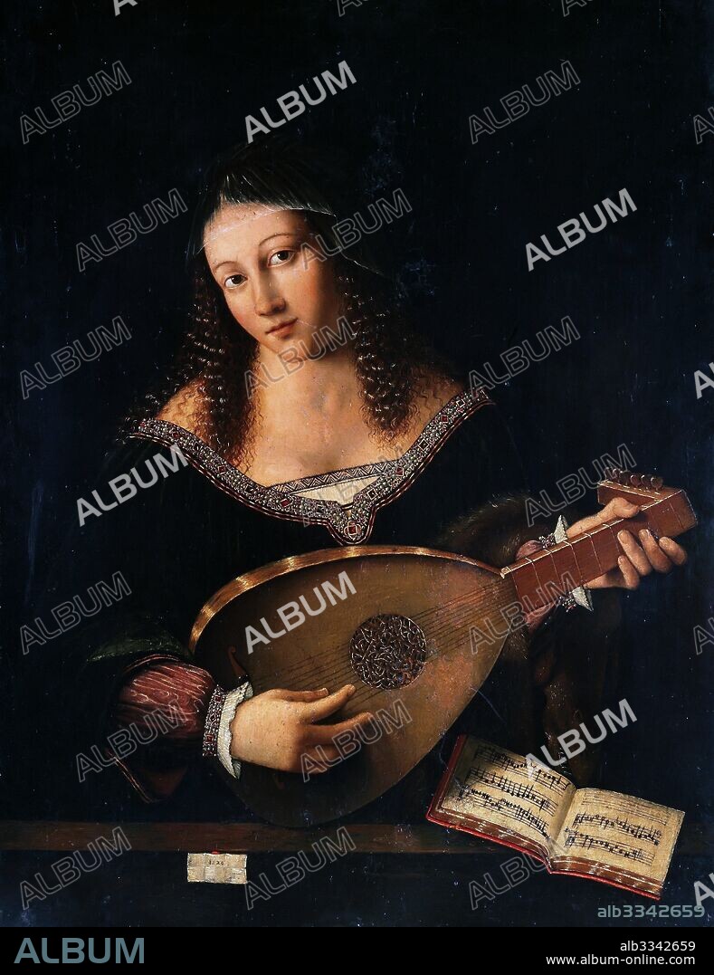BARTOLOMEO VENETO. The Lute Player.