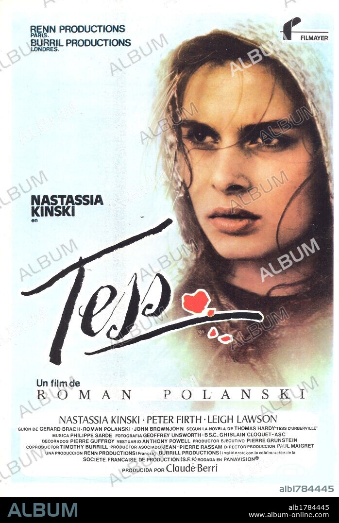 Poster of TESS, 1979, directed by ROMAN POLANSKI. Copyright COLUMBIA PICTURES.