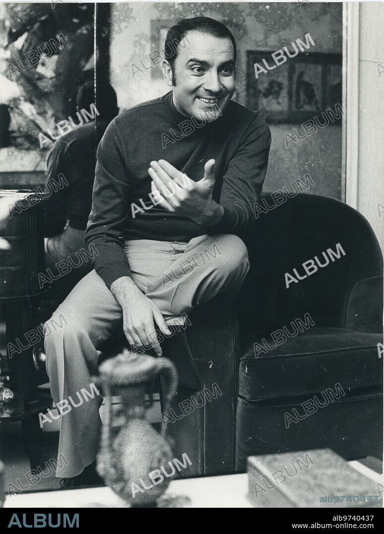 1977. The Argentine writer Manuel Puig.