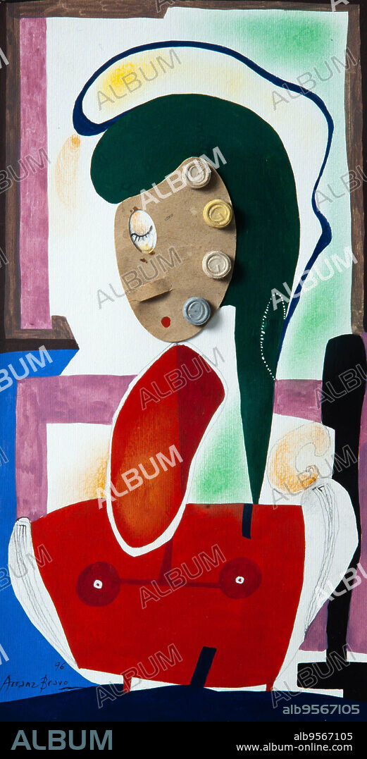 EDUARDO ARRANZ BRAVO. Eduardo Arranz-Bravo / 'Collage 8', 1996. Colección privada.