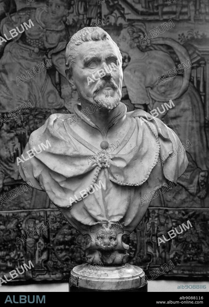 Hendrick de Keyser. Bust of Vincent Jacobsz Coster 1608.