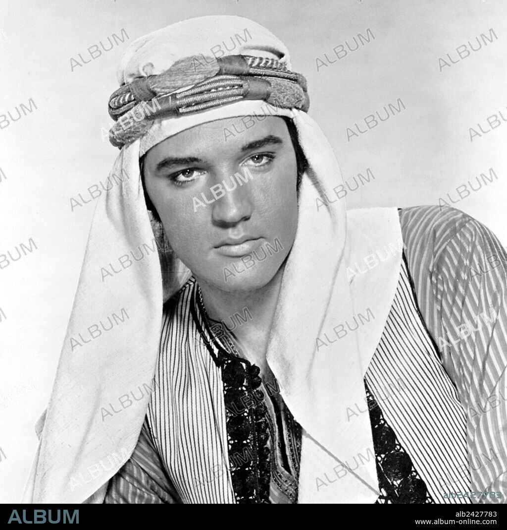 ELVIS PRESLEY in HARUM SCARUM, 1965, unter der Regie von GENE NELSON. Copyright M.G.M.
