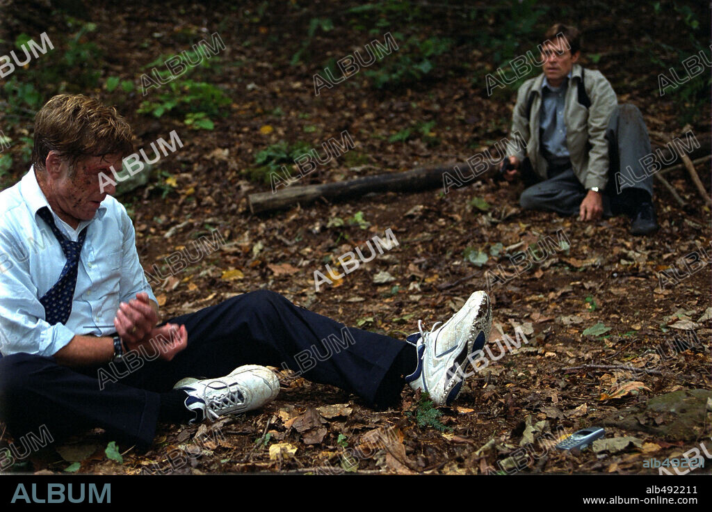 ROBERT REDFORD and WILLEM DAFOE in THE CLEARING, 2004, directed by PIETER JAN BRUGGE. Copyright FOX SEARCHLIGHT PICTURES.
