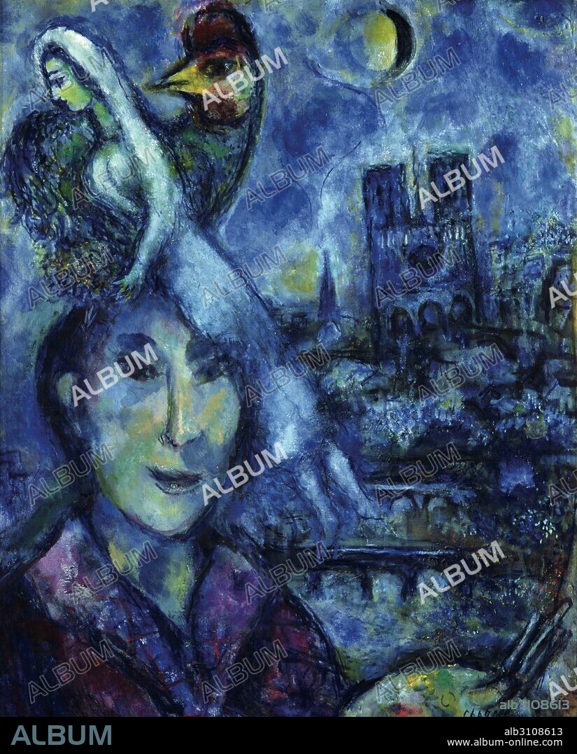 MARC CHAGALL. La novia.