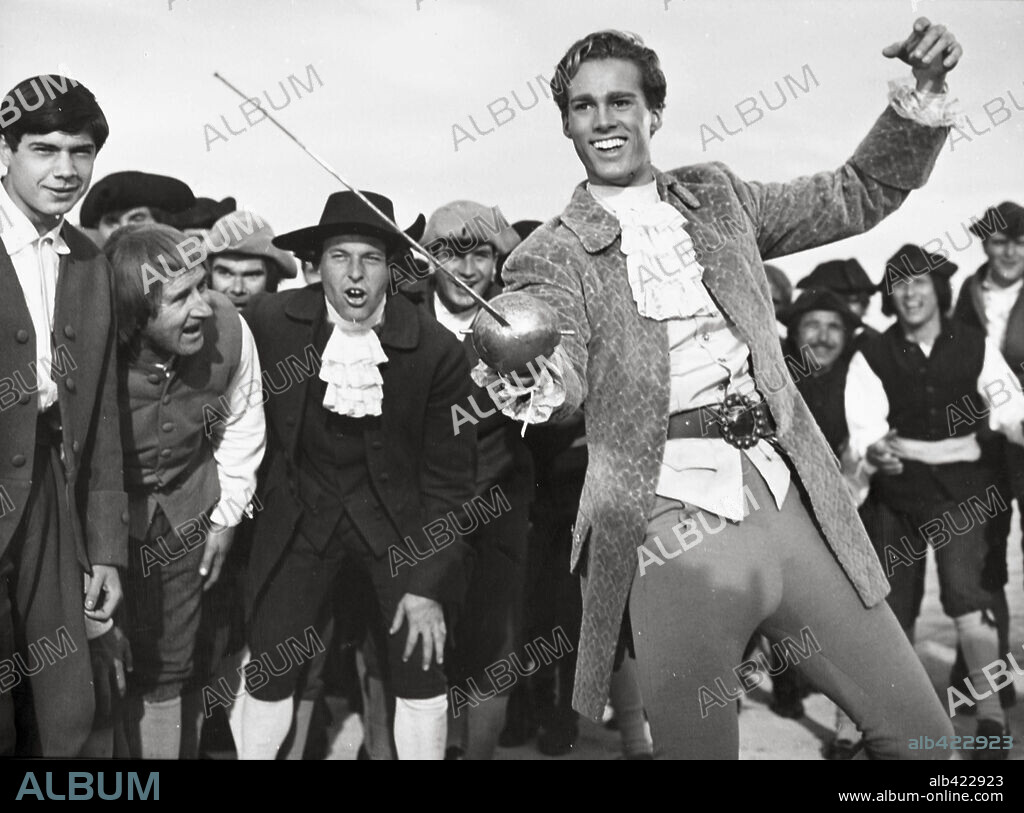 SEAN FLYNN in THE SON OF CAPITAN BLOOD, 1962 (IL FIGLIO DEL CAPITANO BLOOD), directed by TULIO DEMICHELI. Copyright HARRY JOE BROWN PROD./BENITO PEROJO PC/C.C MUNDIALE.