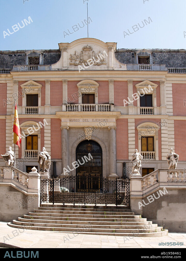 COMUNIDAD DE MADRID. MADRID. PALACIO DEL BUEN RETIRO. Diseñado por el arquitecto Alonso Carbonell (1590-1660) y construido por orden de Felipe IV, como residencia y lugar de recreo.
