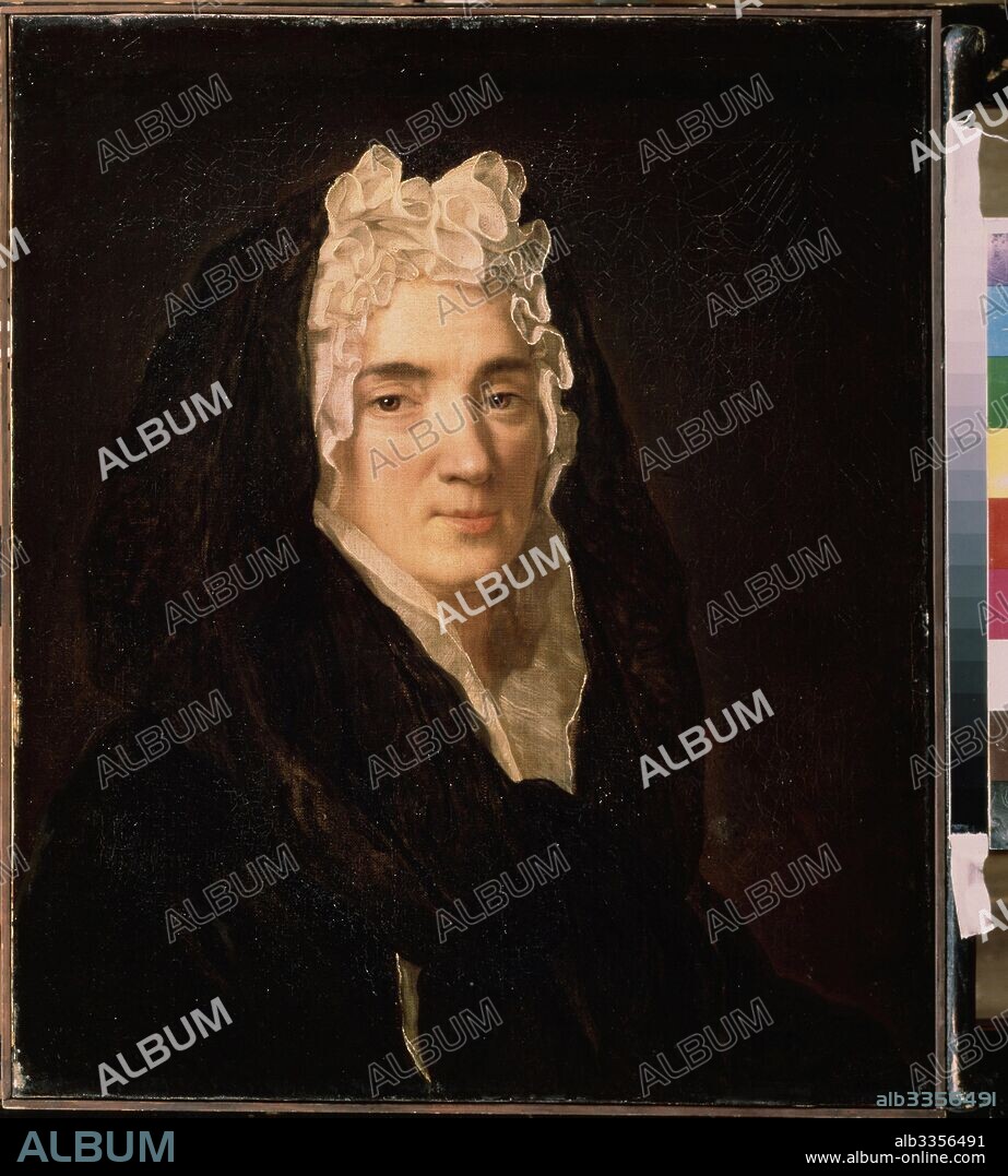 ELISABETH SOPHIE CHERON. Portrait of Jeanne Marie de la Motte Guion.